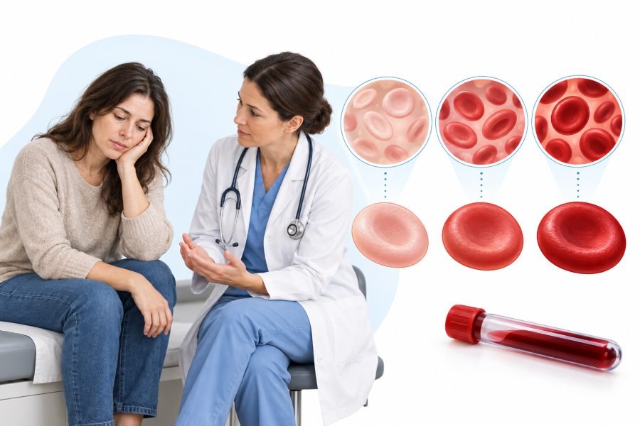 Feeling Fatigued? What Low Or High MCH Blood Test Results Mean